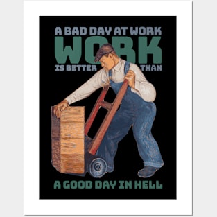 Classic Labor Worker Day Posters and Art